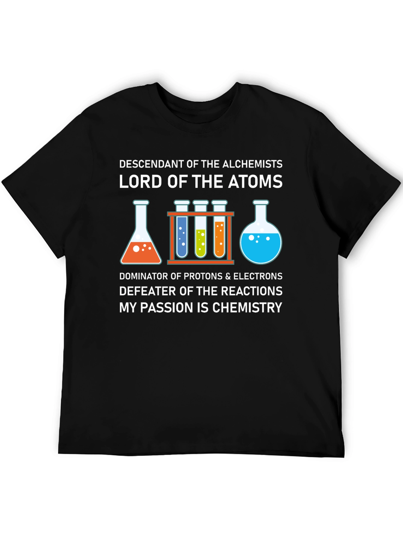 Chemistry Humor T-Shirt: Alchemist Descendant Tee