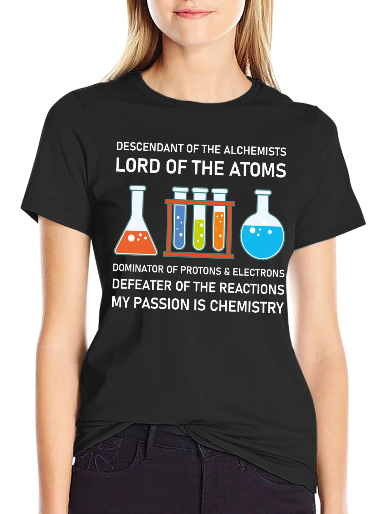 Chemistry Humor T-Shirt: Alchemist Descendant Tee