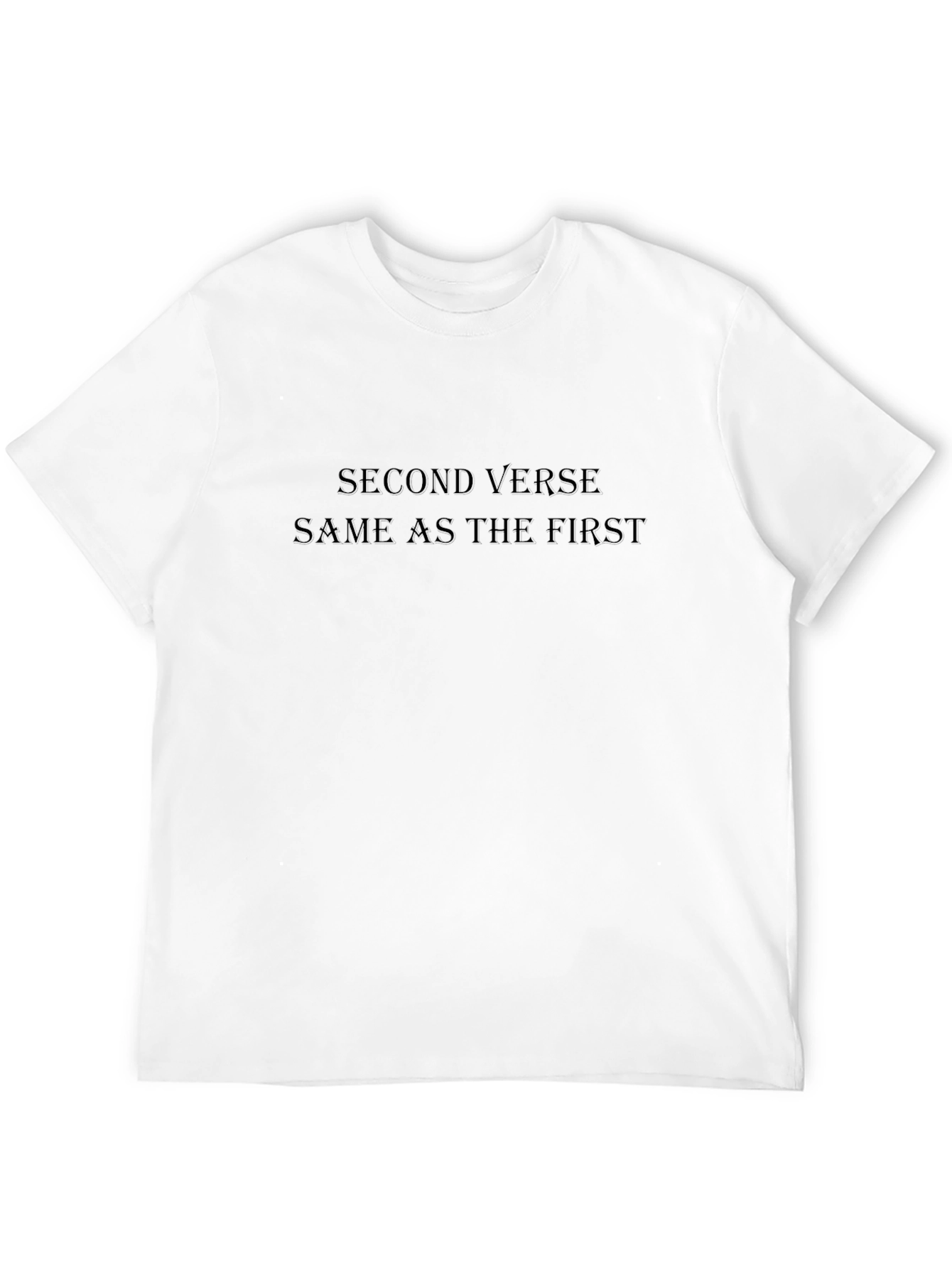 Second Verse T-Shirt - Soft Cotton Blend