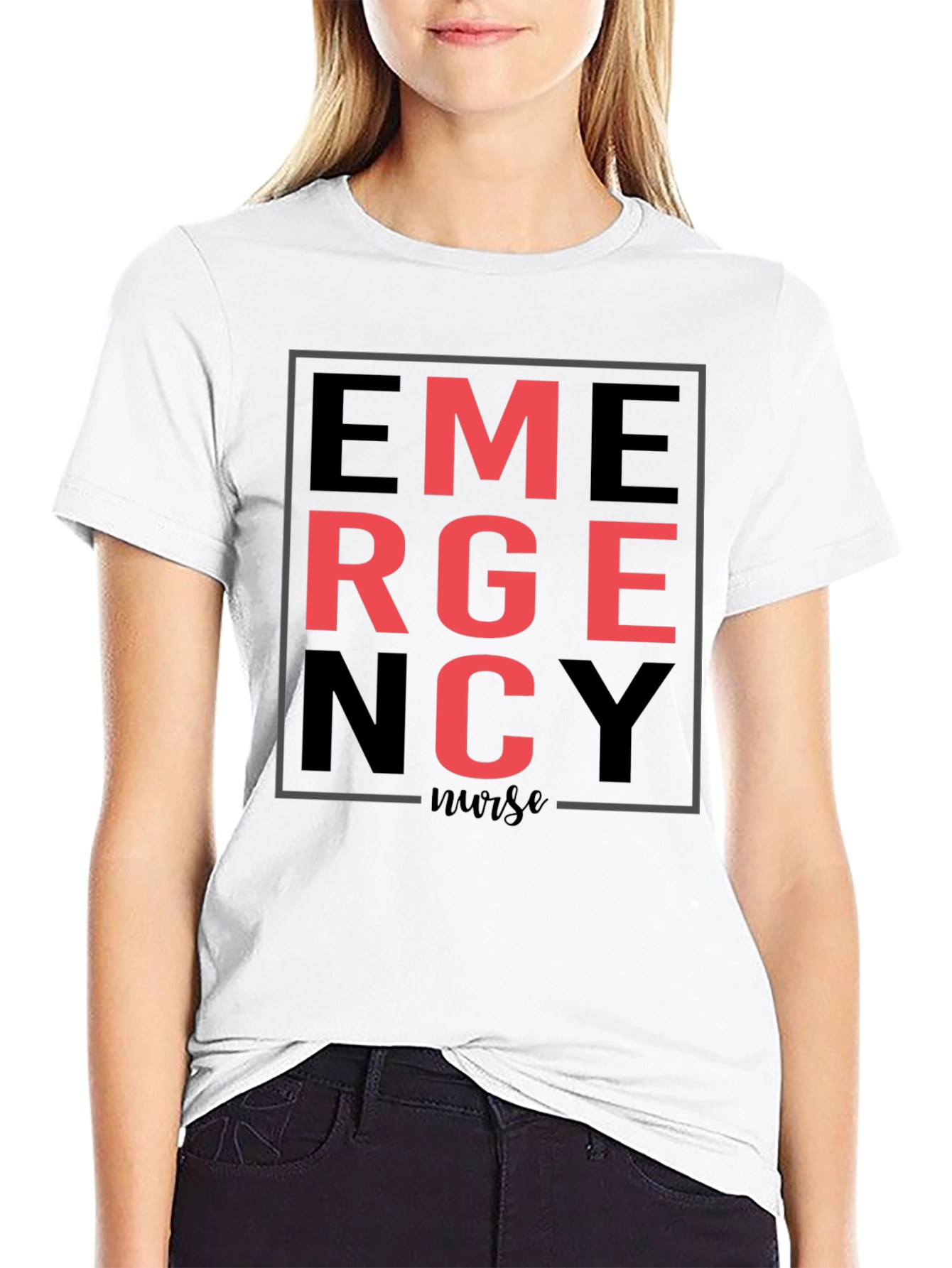 Emergency Nurse Graphic Tee