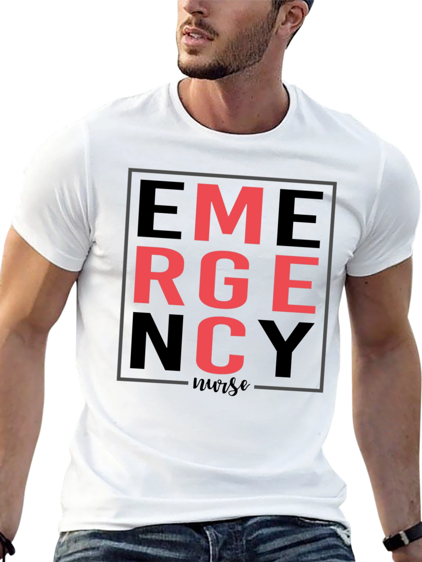 Emergency Nurse Graphic Tee
