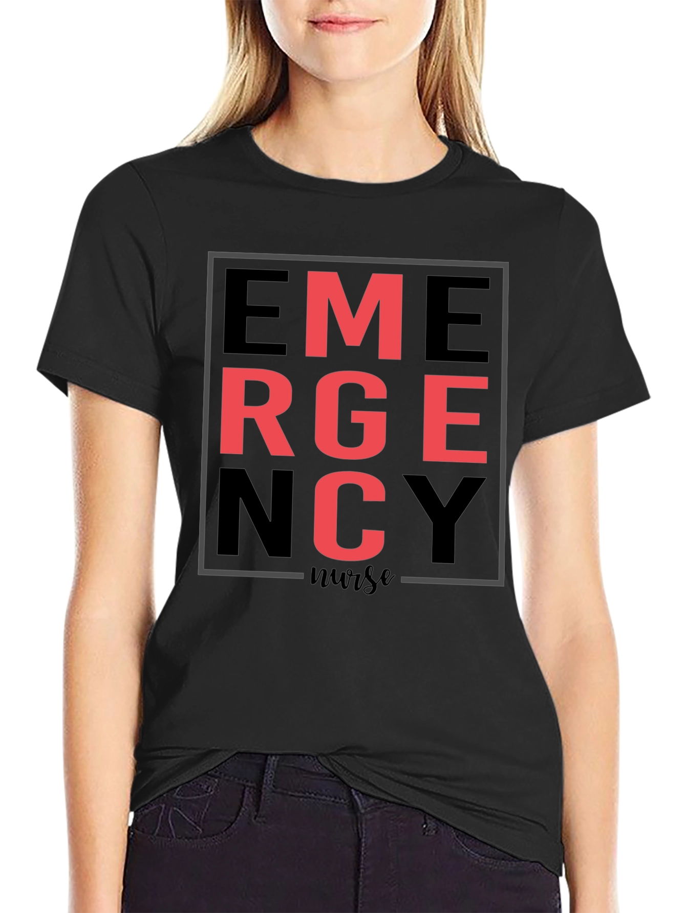 Emergency Nurse Graphic Tee