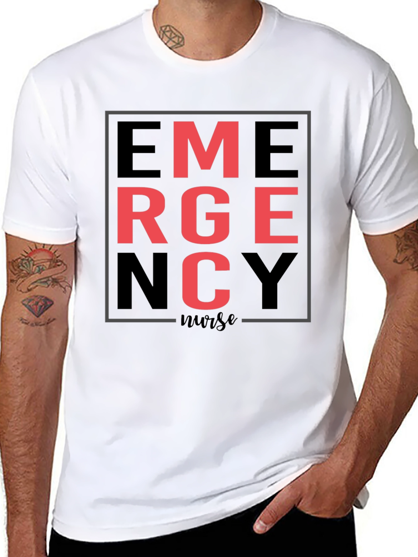 Emergency Nurse Graphic Tee
