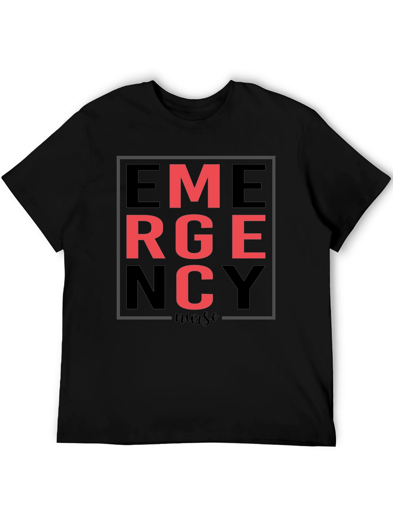 Emergency Nurse Graphic Tee