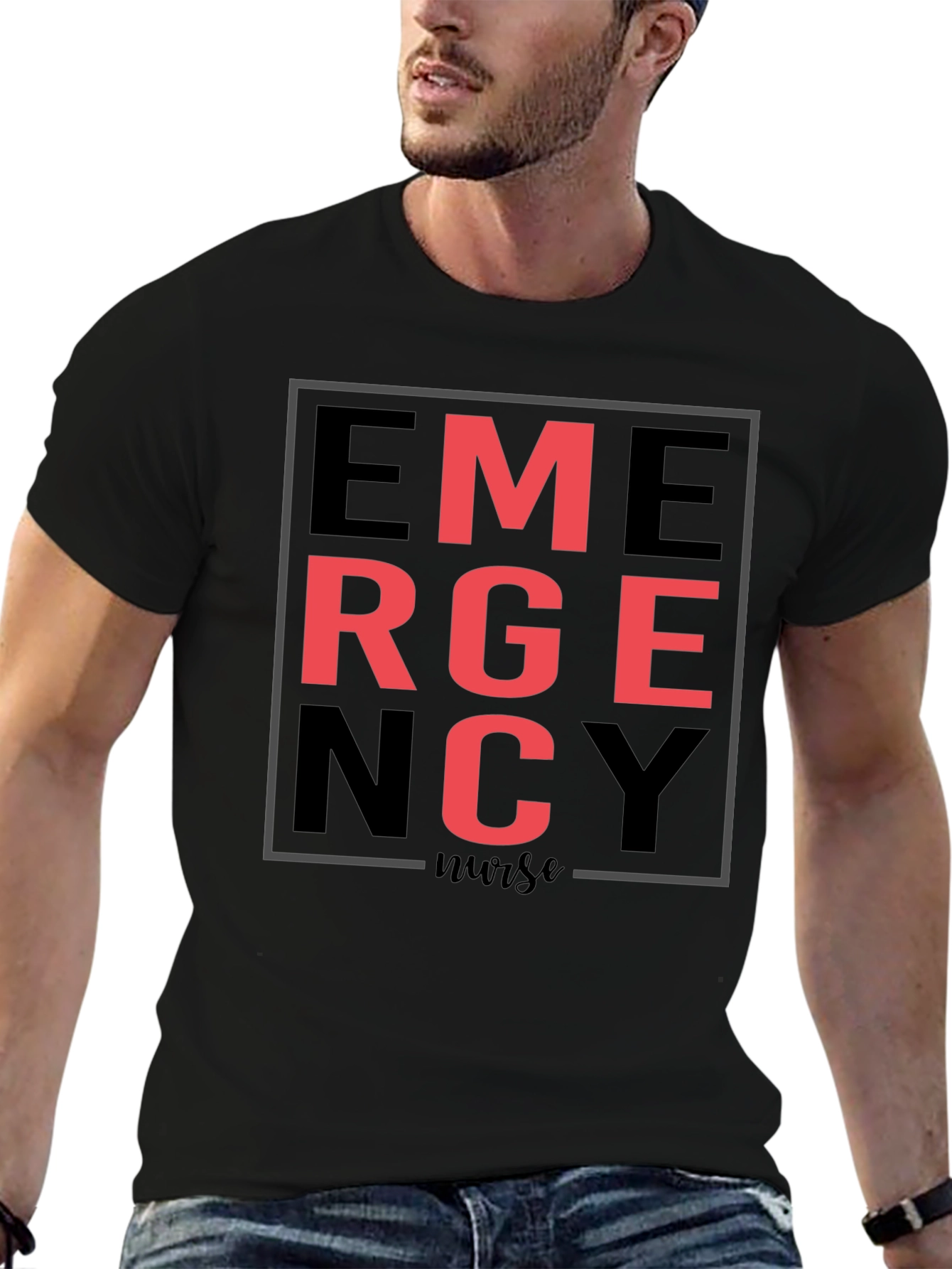 Emergency Nurse Graphic Tee