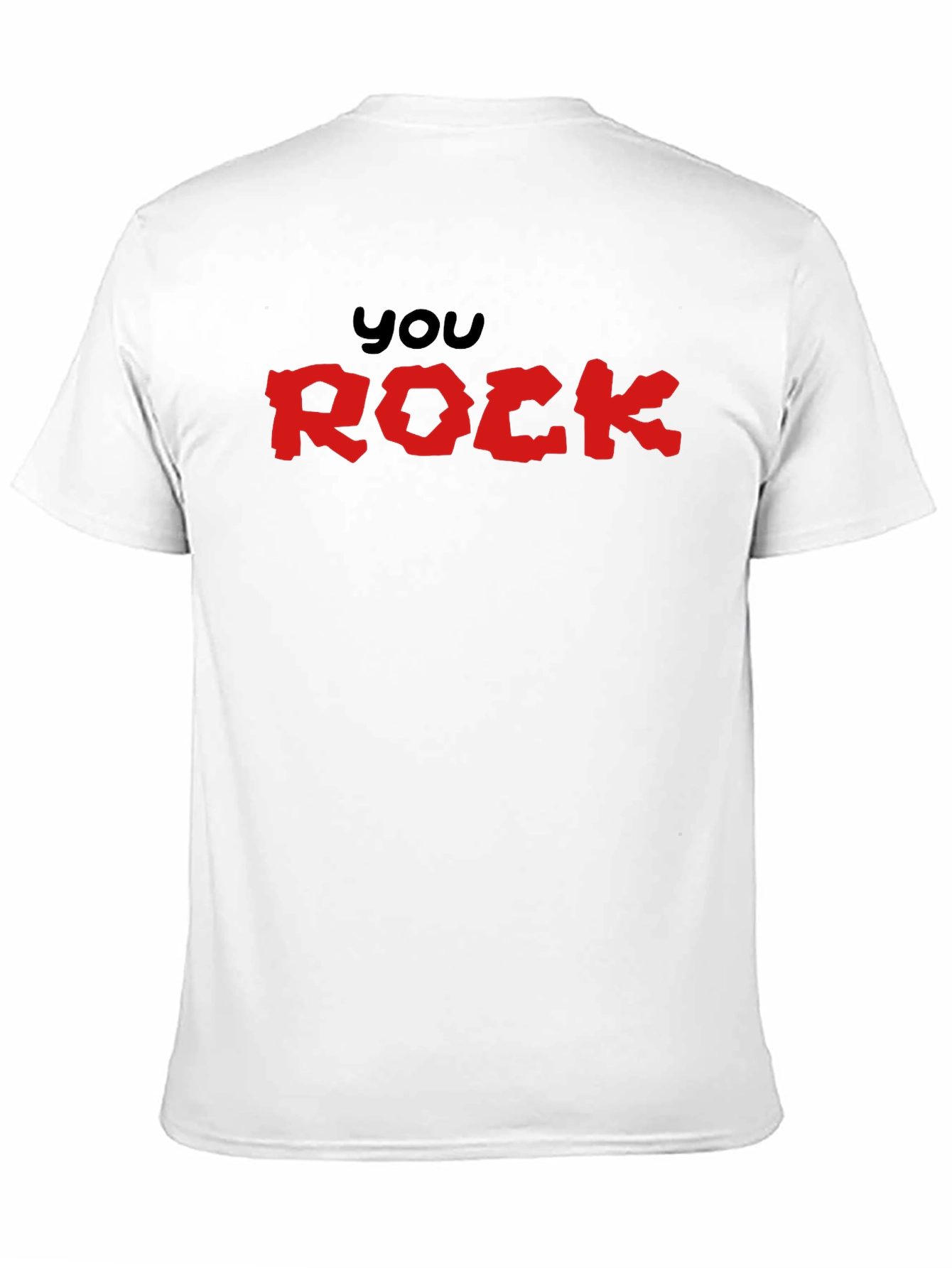 You Rock Graphic Black T-Shirt