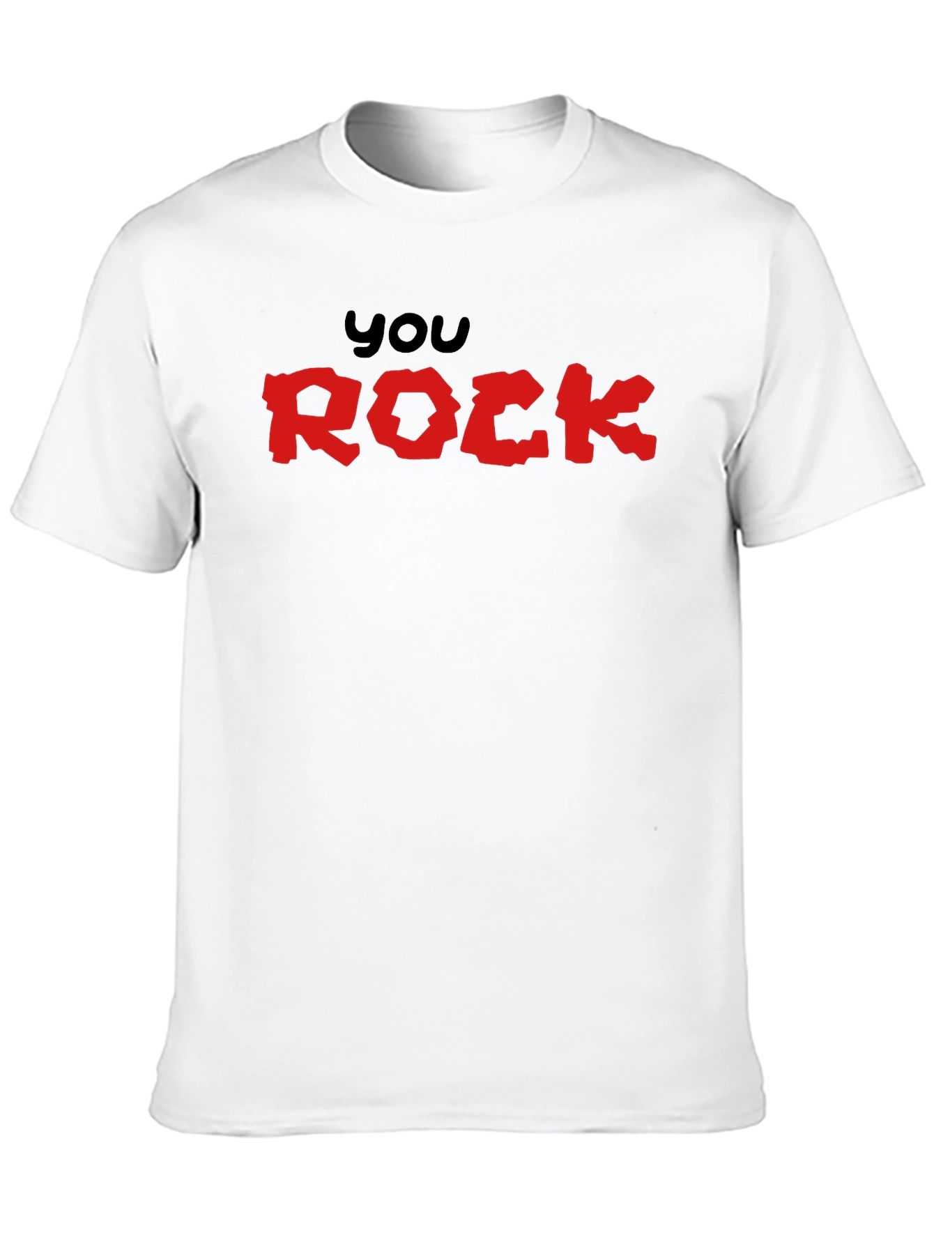 You Rock Graphic Black T-Shirt