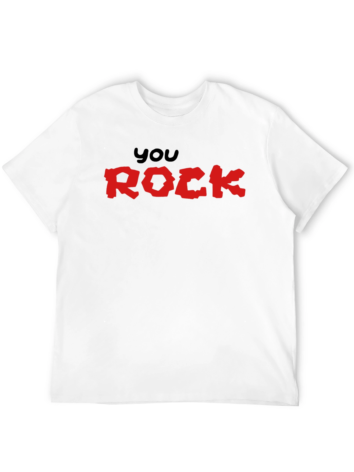 You Rock Graphic Black T-Shirt