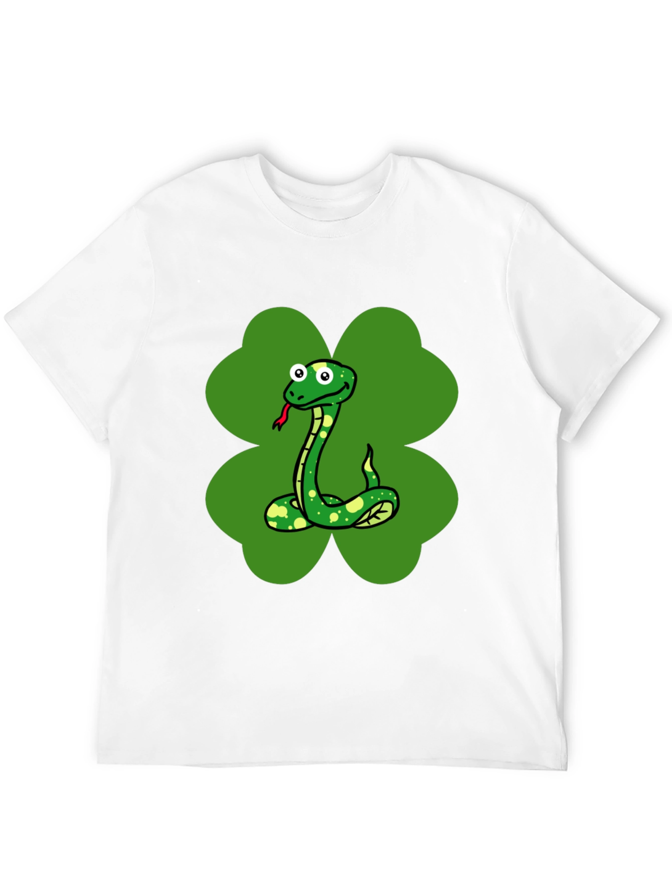 Lucky Snake Clover T-Shirt
