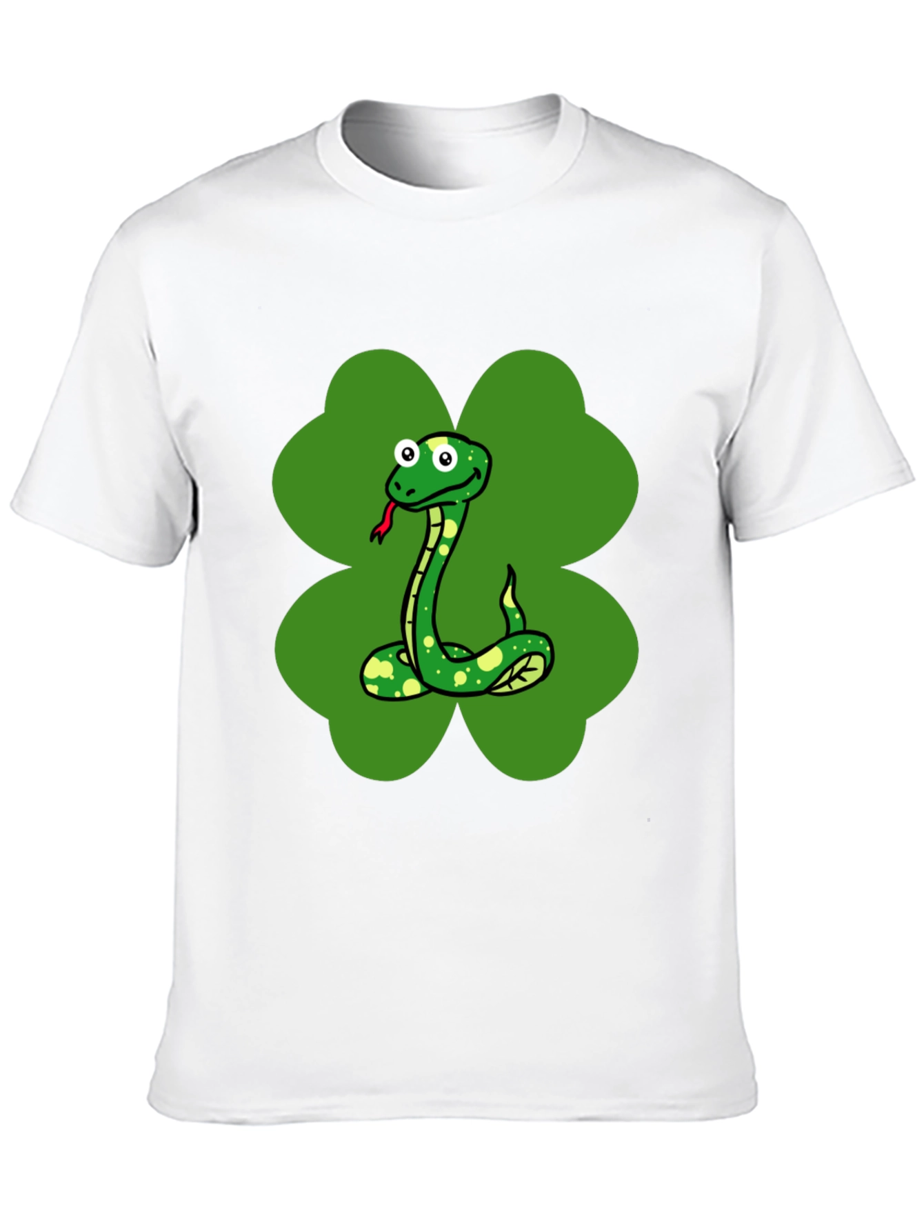 Lucky Snake Clover T-Shirt