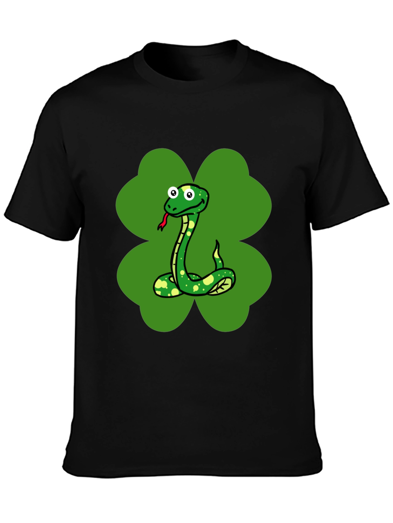 Lucky Snake Clover T-Shirt