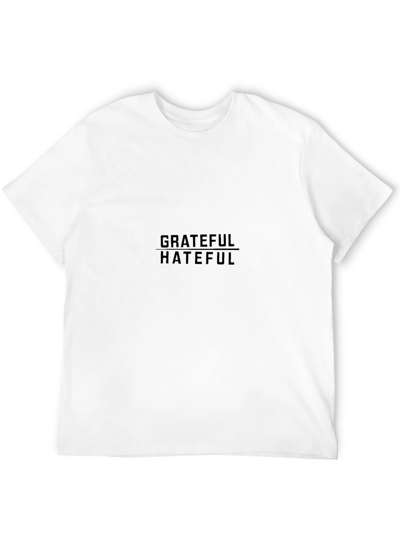 Grateful Hateful Black Graphic Tee