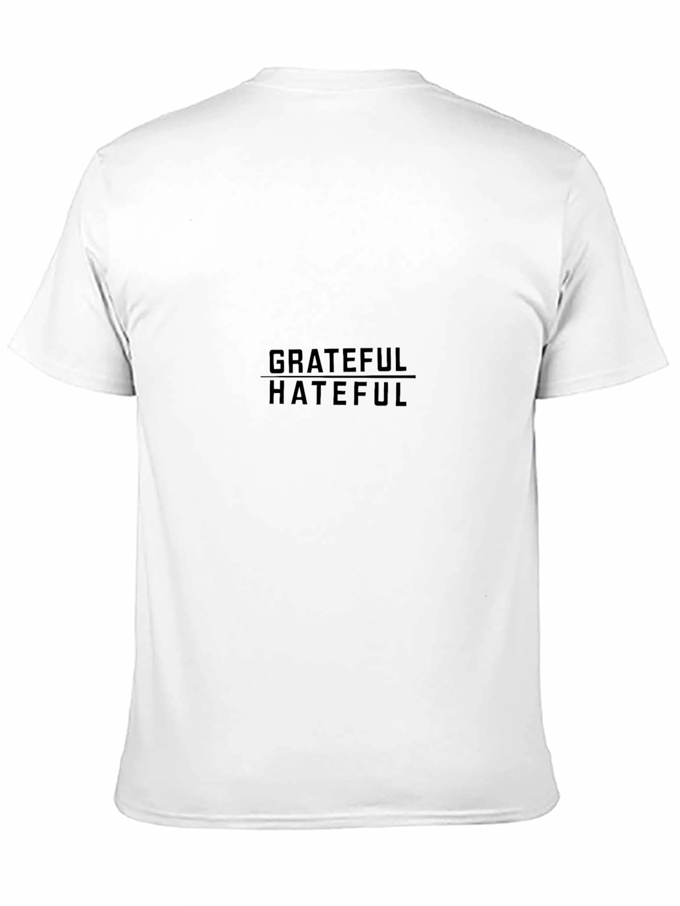 Grateful Hateful Black Graphic Tee