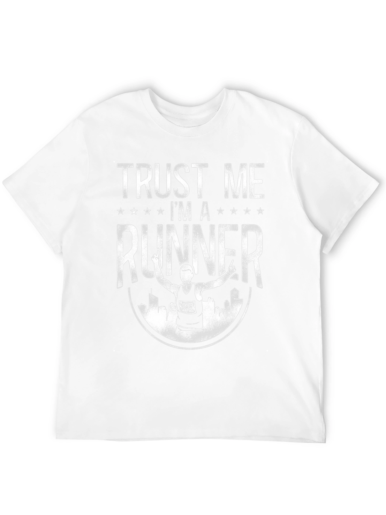 Trust Me Im a Runner Black T-Shirt