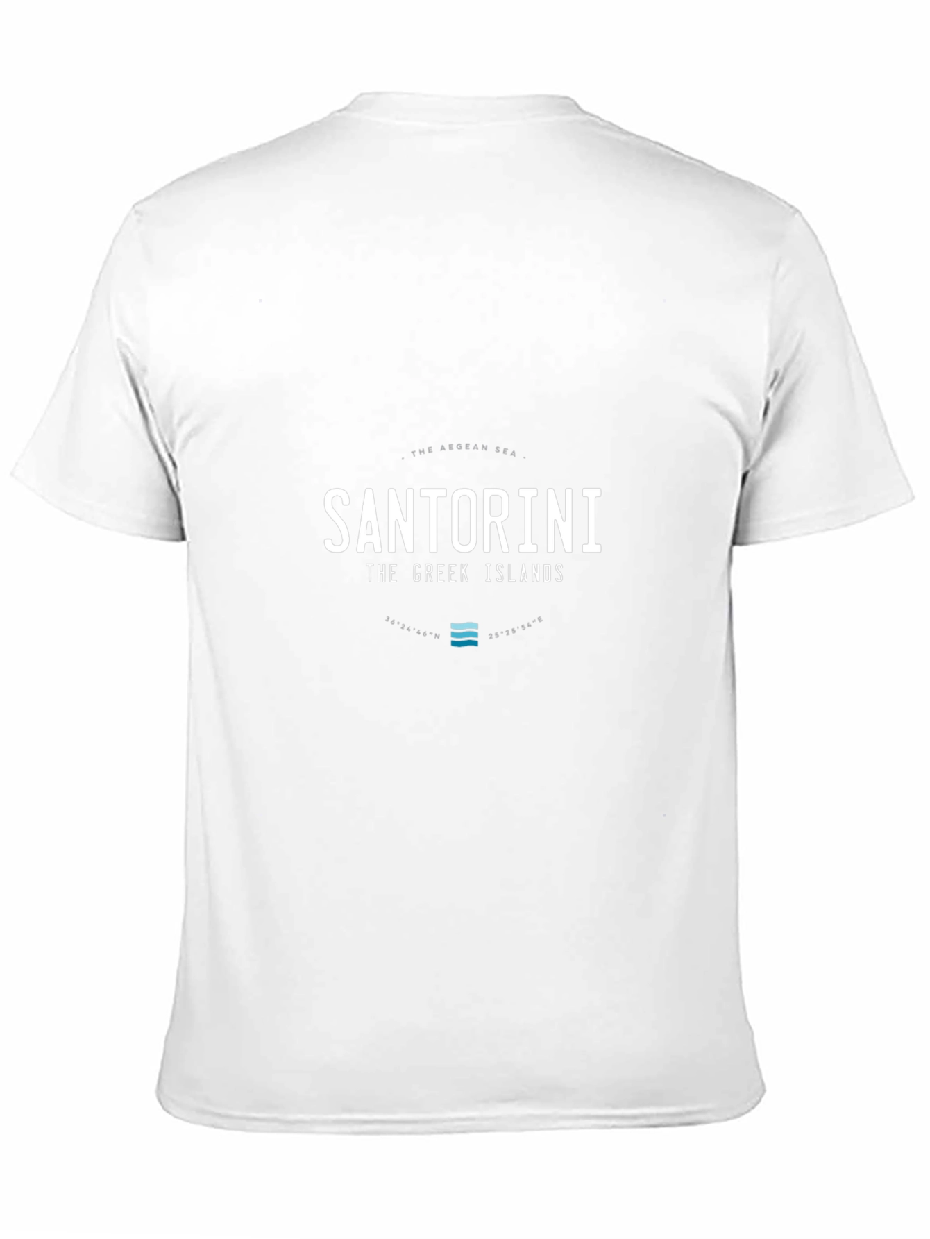 Santorini Greek Islands Graphic T-Shirt