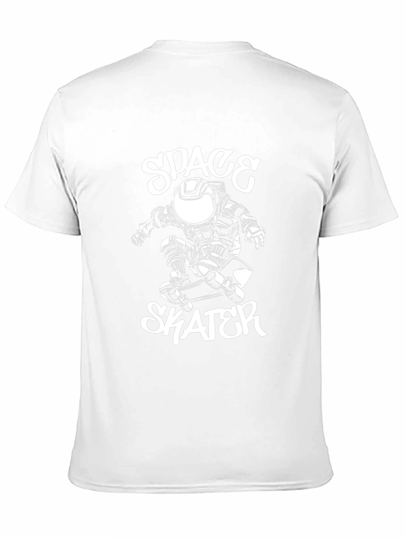 Space Skater Black T-Shirt