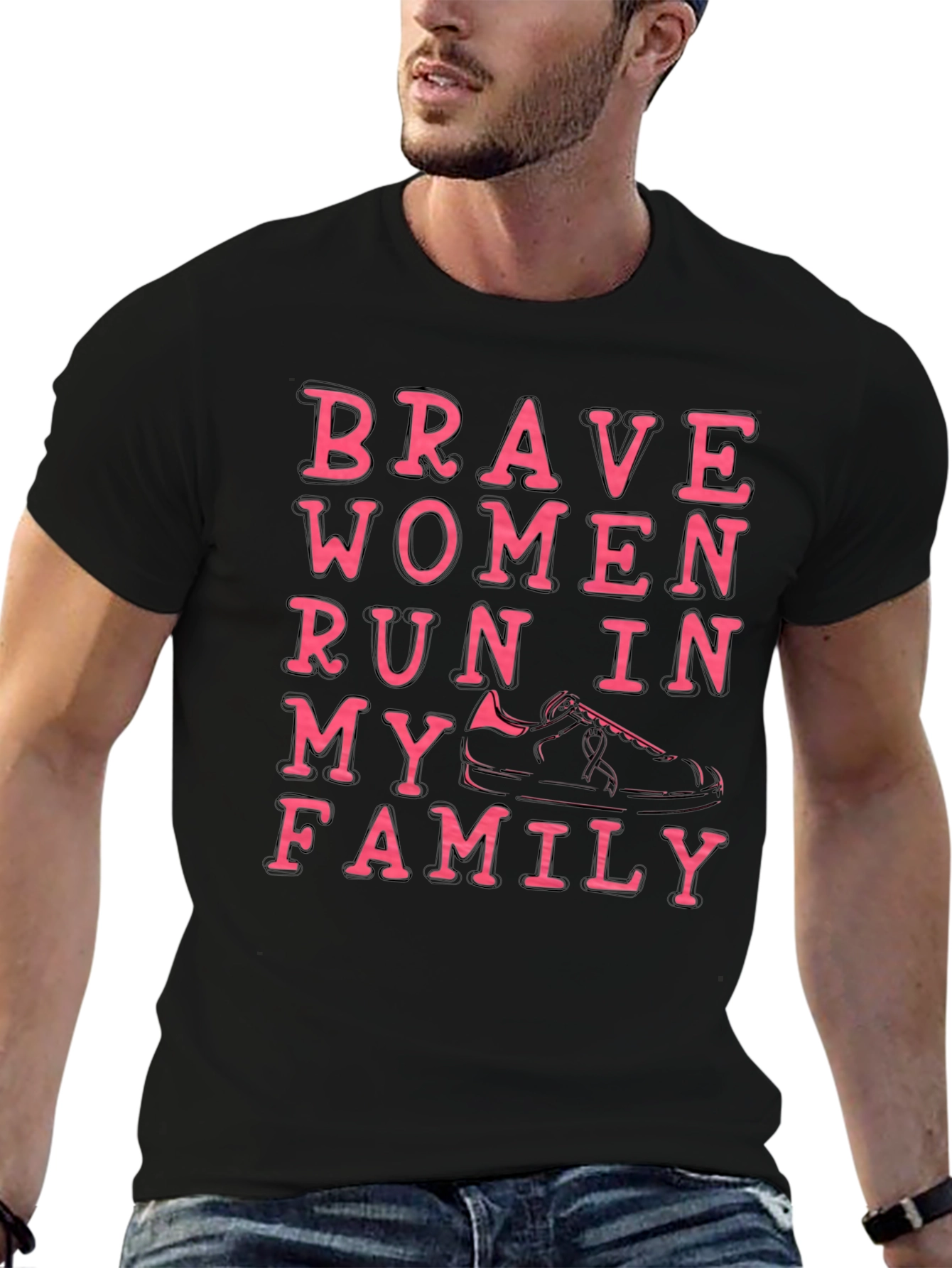 Brave Women Run in My Family T-Shirt
