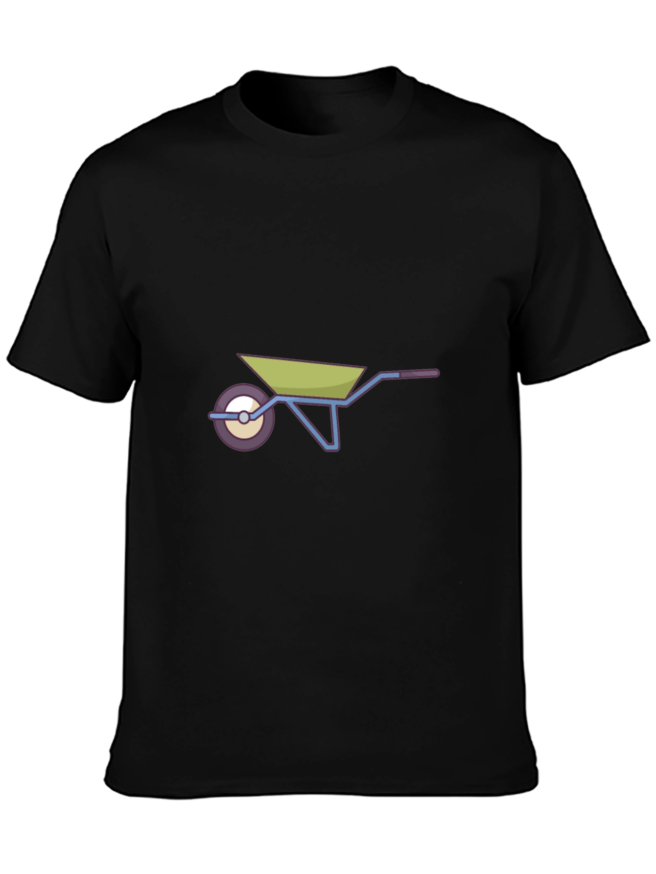 Wheelbarrow Graphic Tee - Black