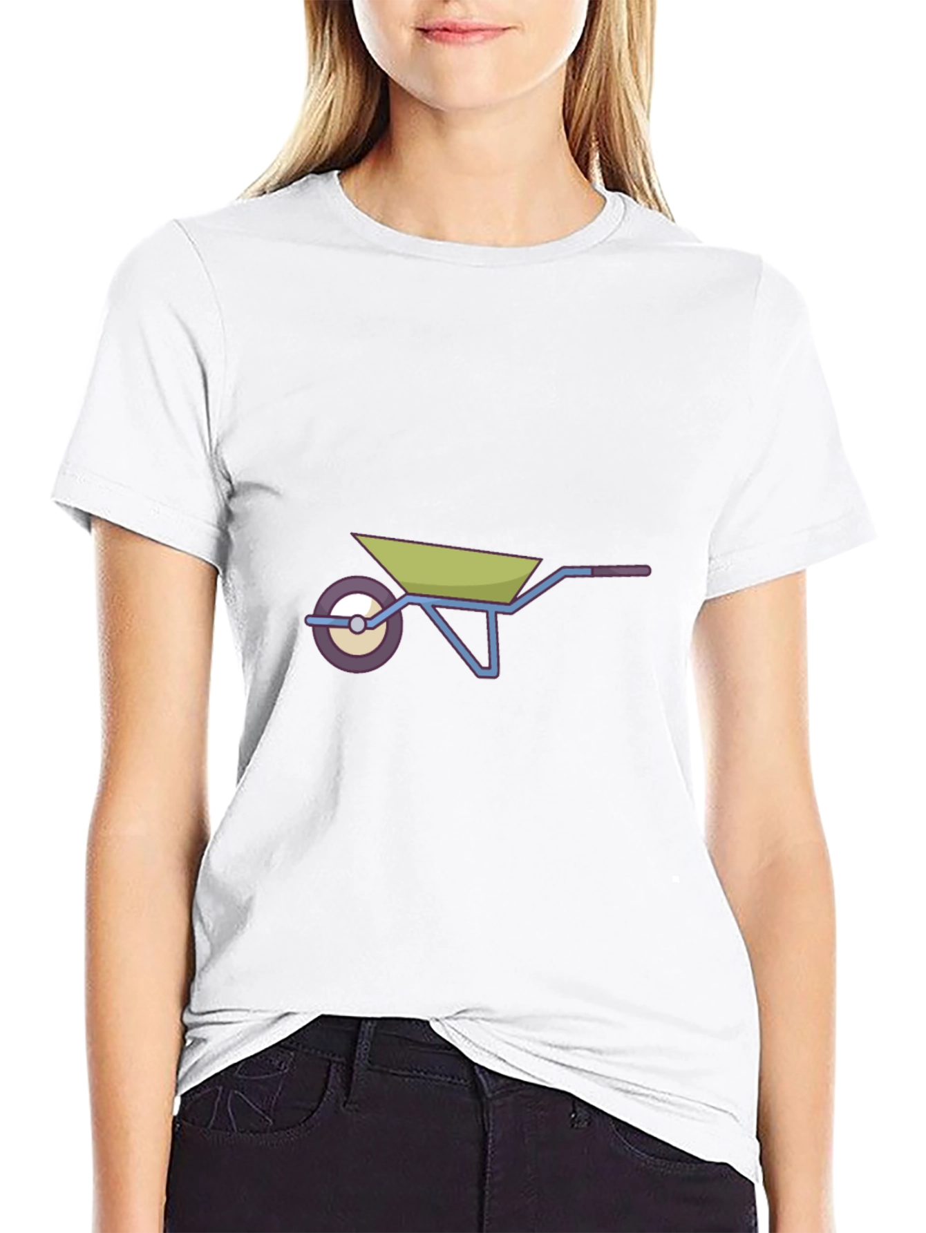 Wheelbarrow Graphic Tee - Black