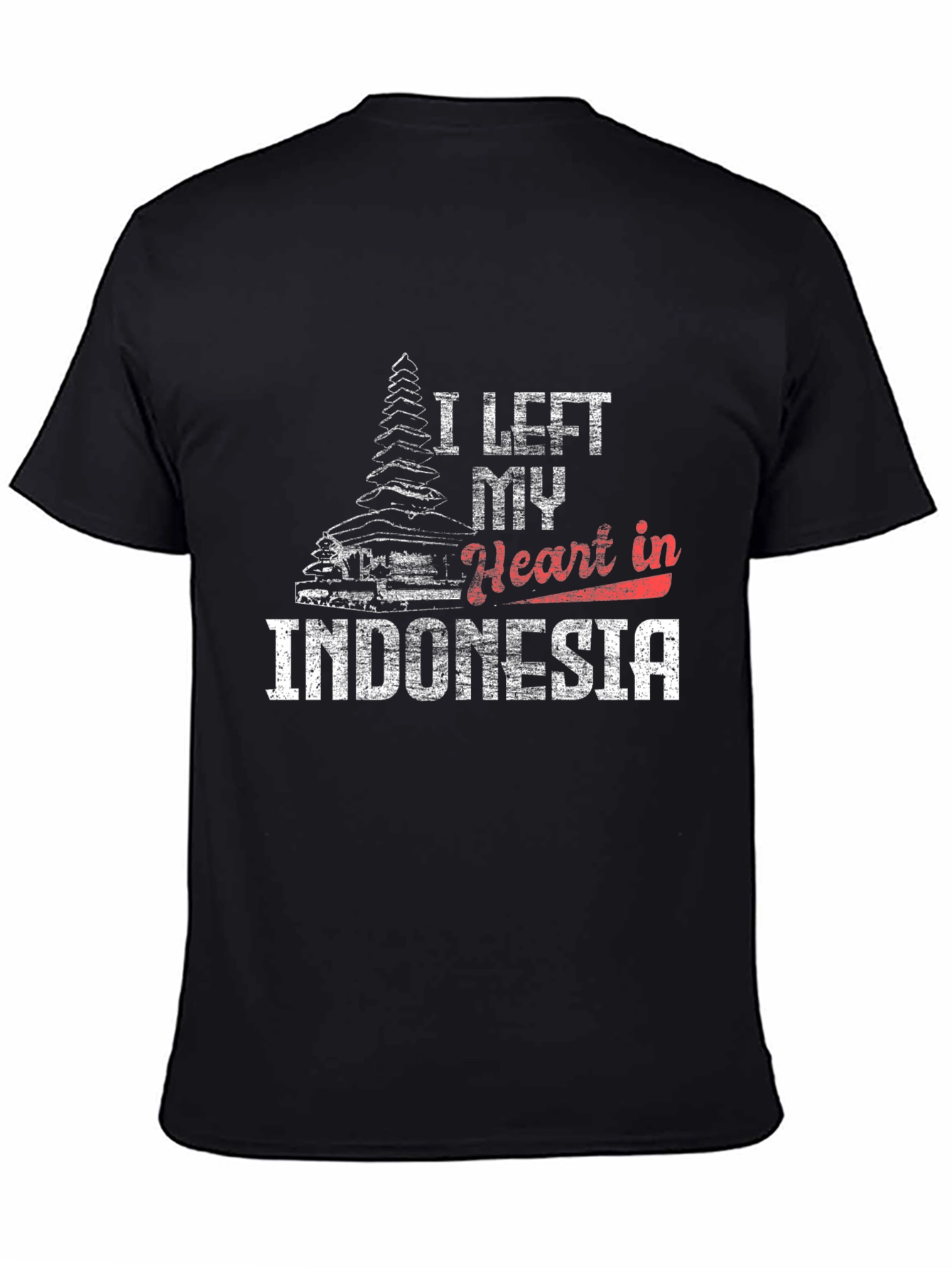 I Left My Heart in Indonesia T-Shirt