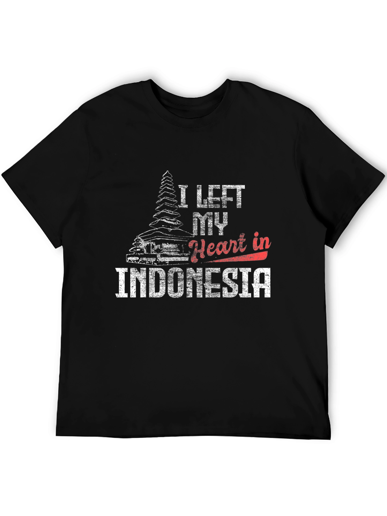 I Left My Heart in Indonesia T-Shirt