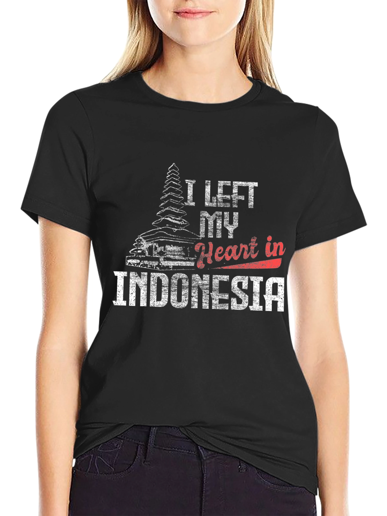 I Left My Heart in Indonesia T-Shirt