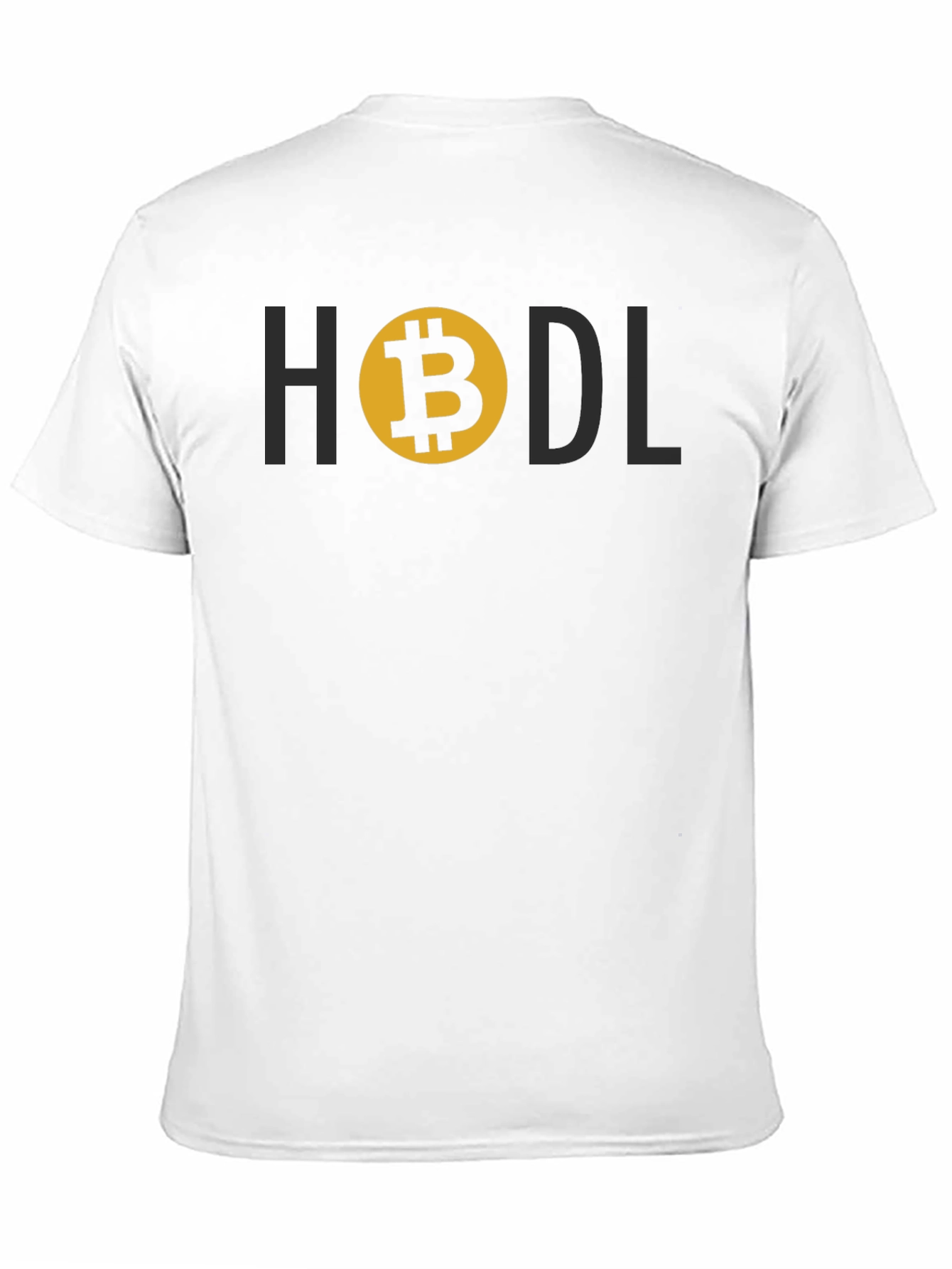 HODL Bitcoin Crypto T-Shirt - Black