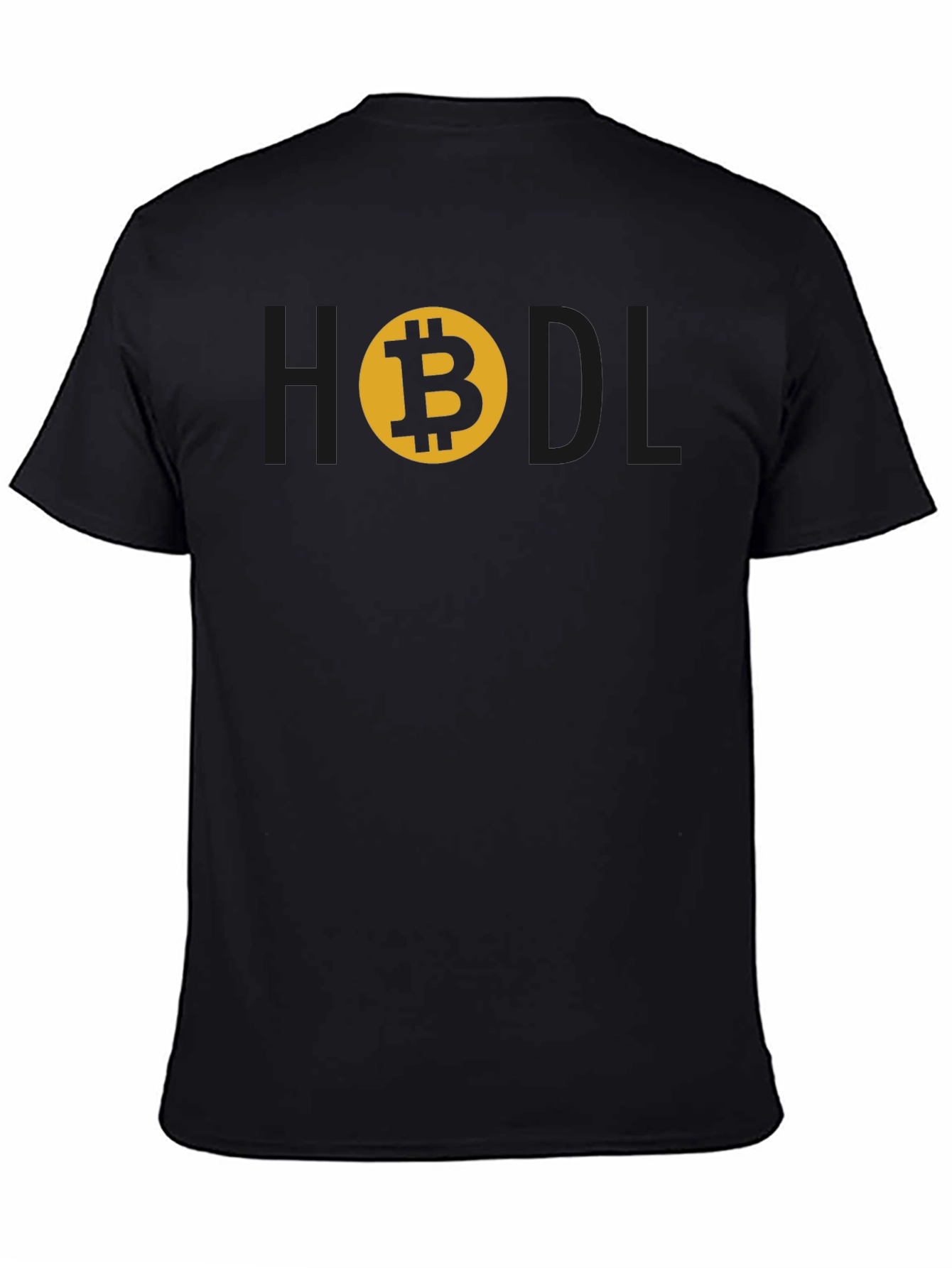 HODL Bitcoin Crypto T-Shirt - Black