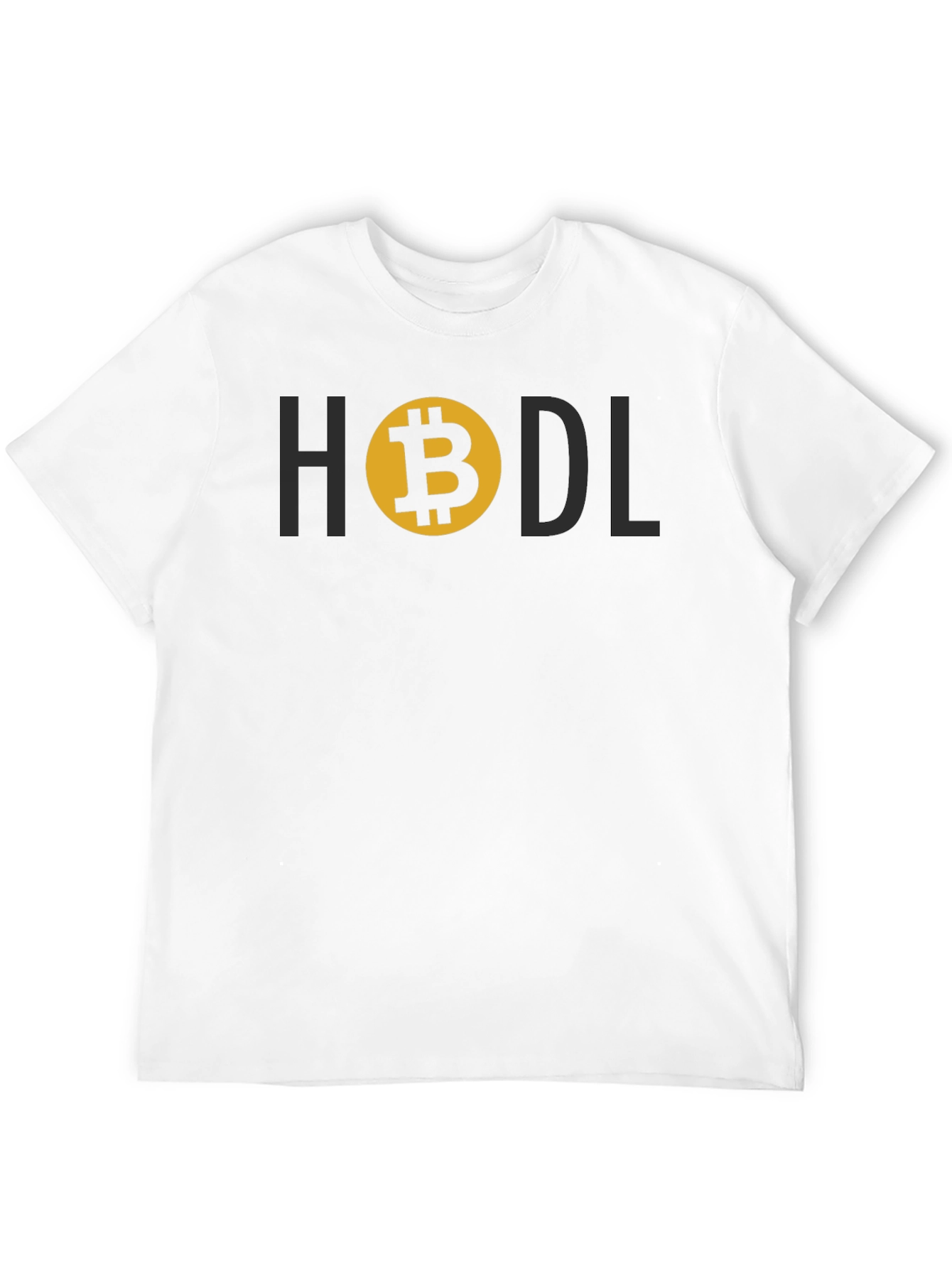 HODL Bitcoin Crypto T-Shirt - Black