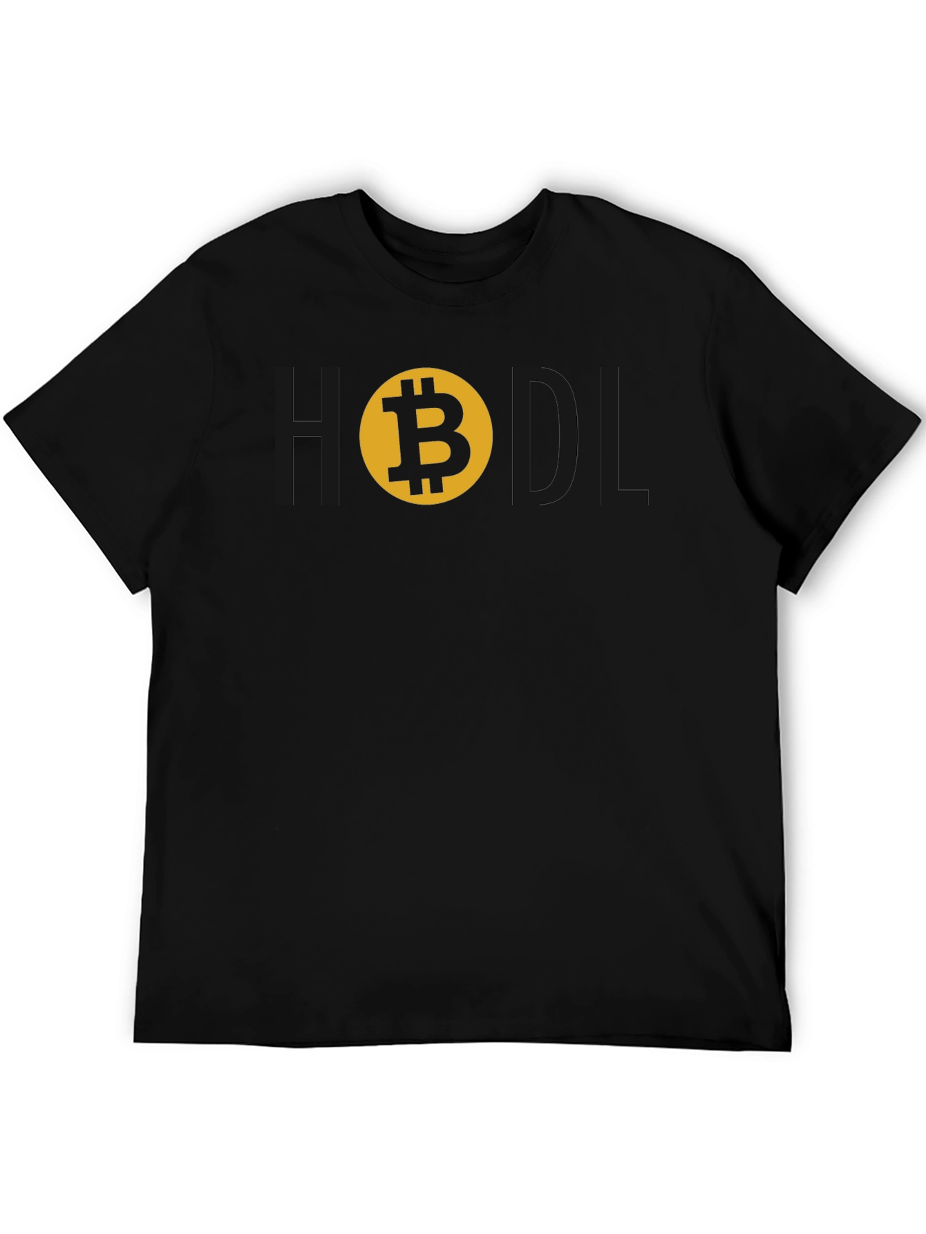HODL Bitcoin Crypto T-Shirt - Black
