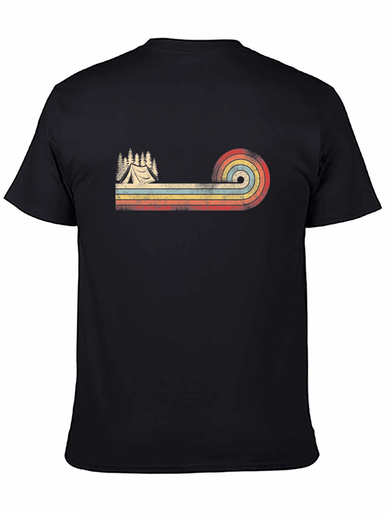 Retro Camping T-Shirt - Outdoor Adventure Tee