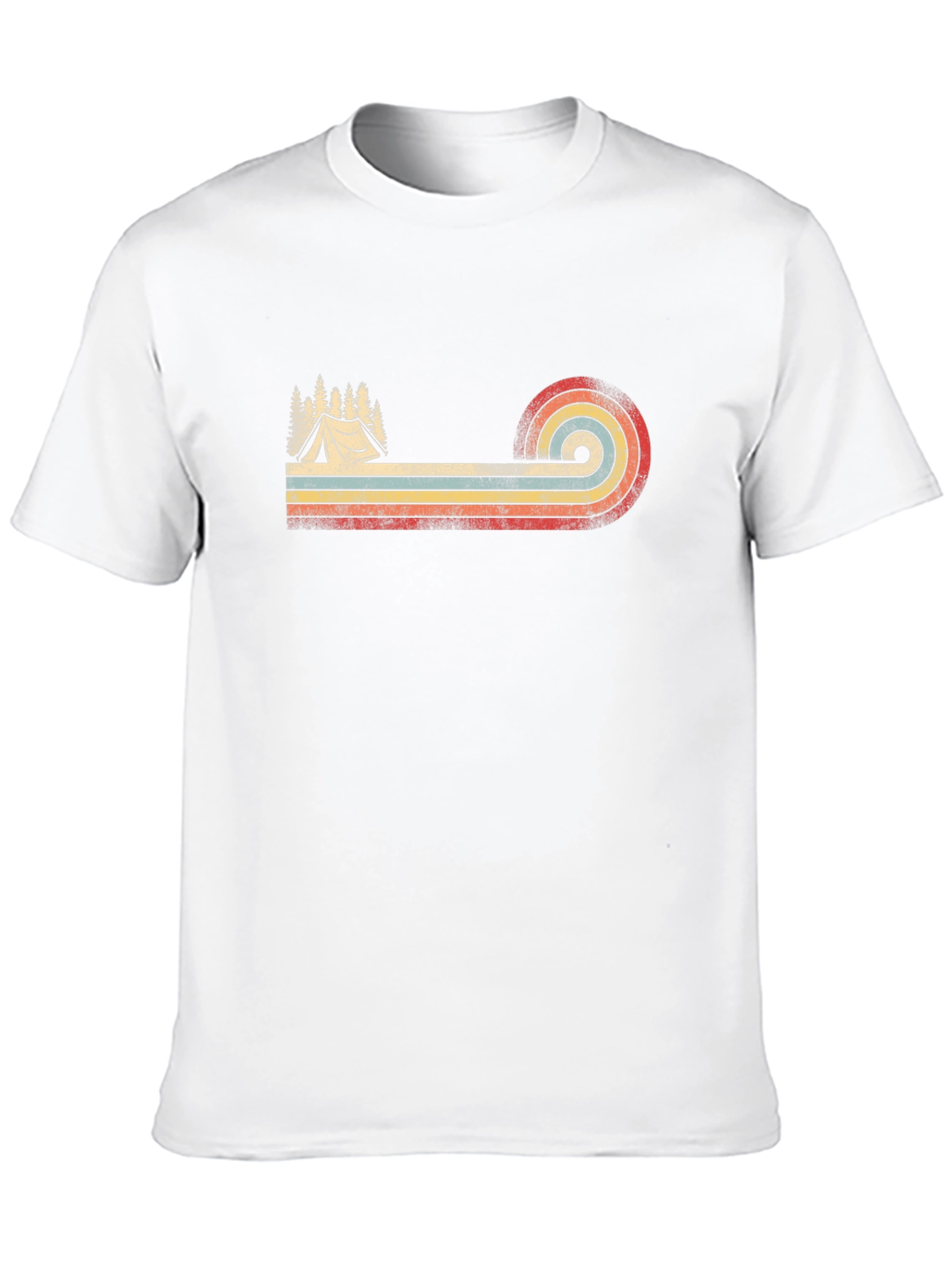 Retro Camping T-Shirt - Outdoor Adventure Tee