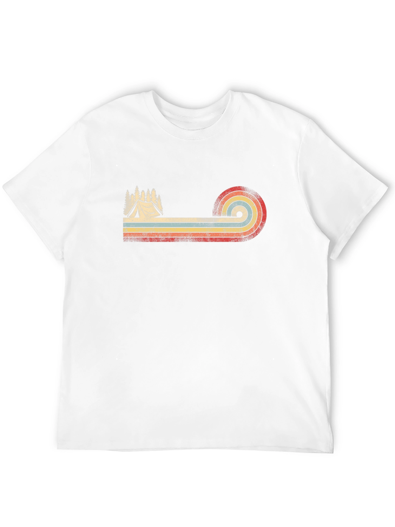 Retro Camping T-Shirt - Outdoor Adventure Tee