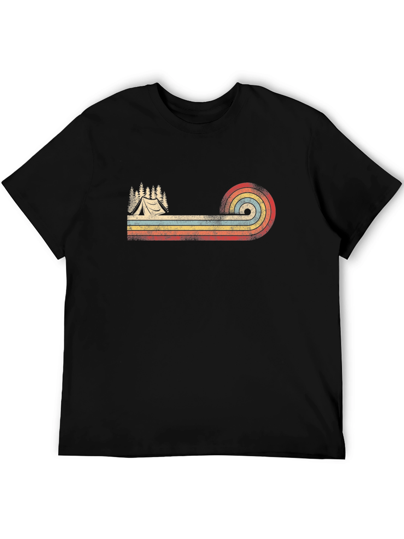 Retro Camping T-Shirt - Outdoor Adventure Tee