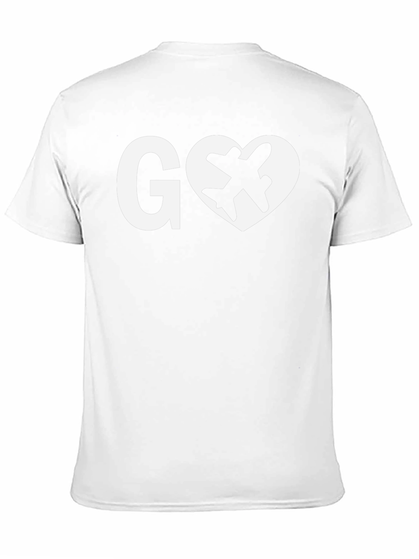 Go Travel Black Graphic T-Shirt