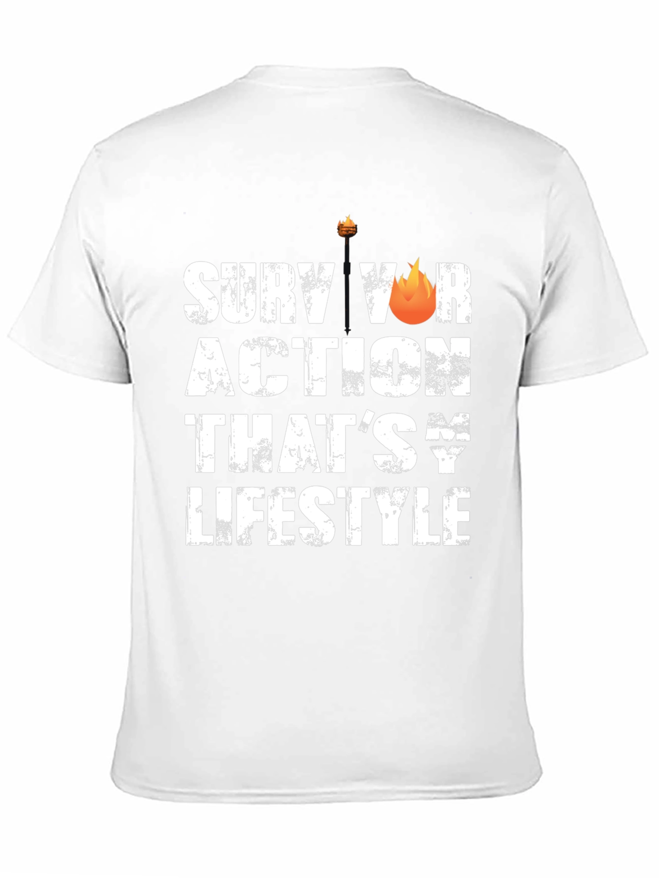 Survivor Action Lifestyle Graphic T-Shirt
