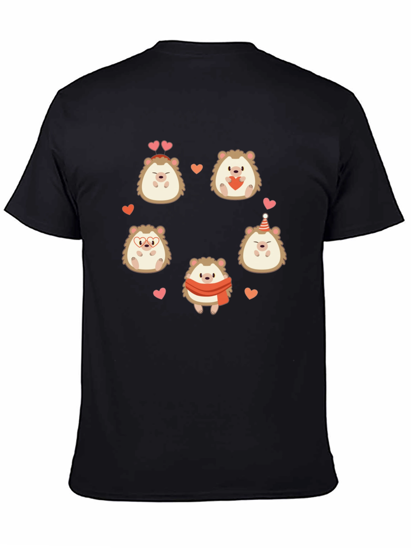 Cute Hedgehog Valentines Day T-Shirt
