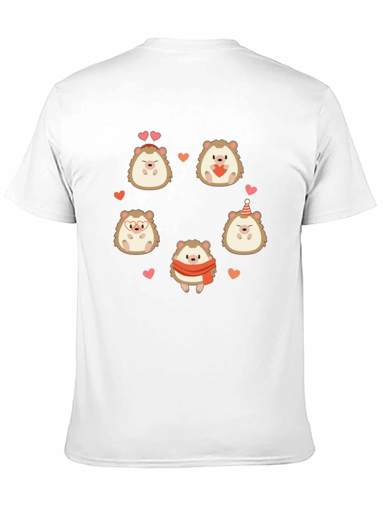 Cute Hedgehog Valentines Day T-Shirt