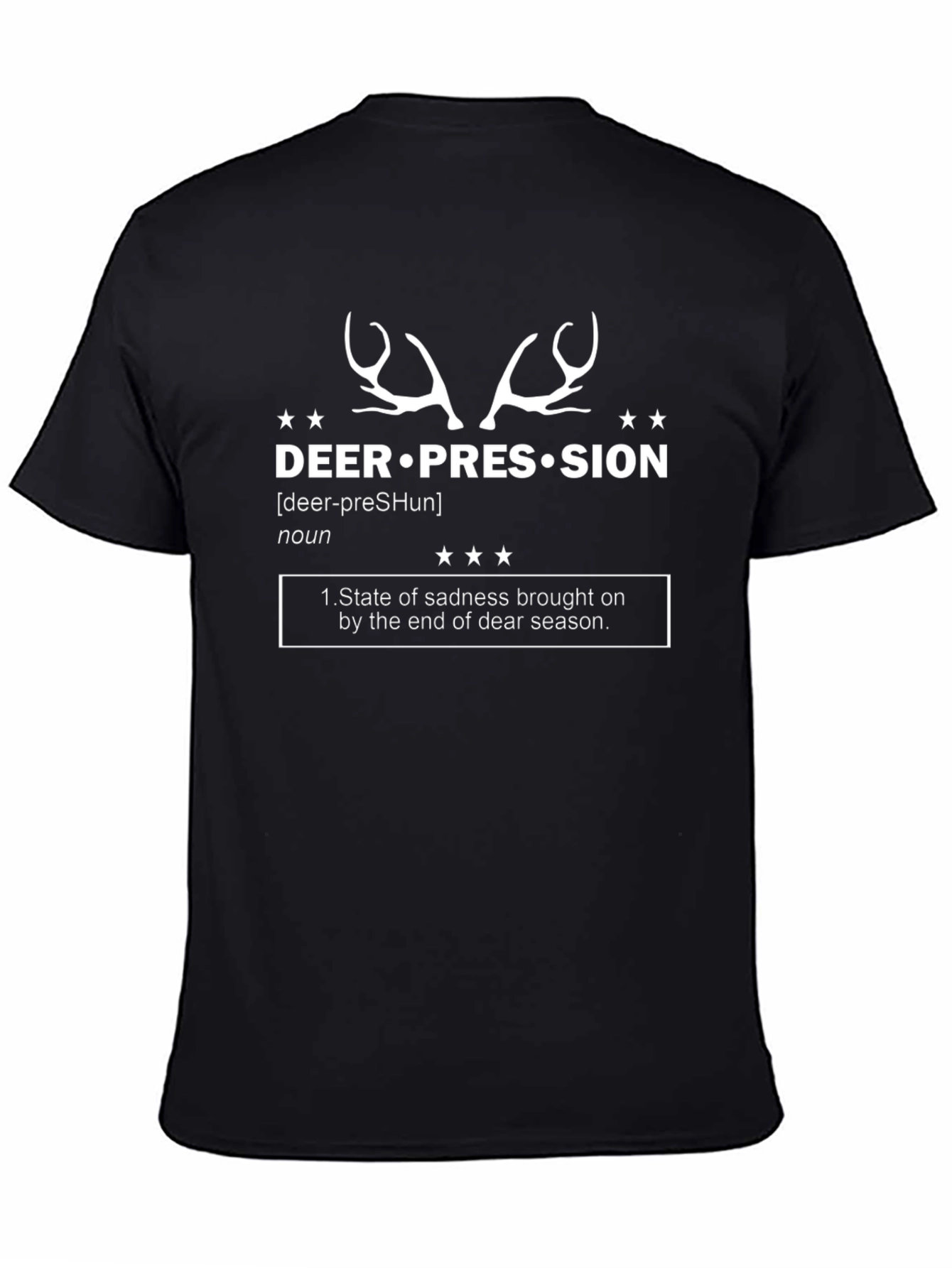 Deer-Pression T-Shirt - Funny Hunting Season Tee