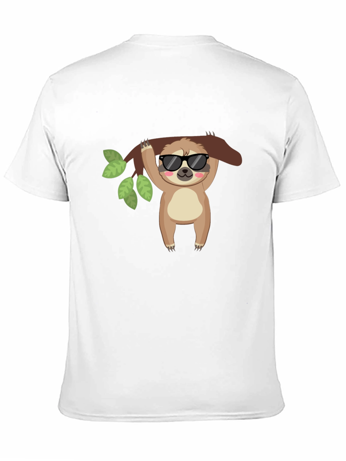 Cool Sloth Black T-Shirt