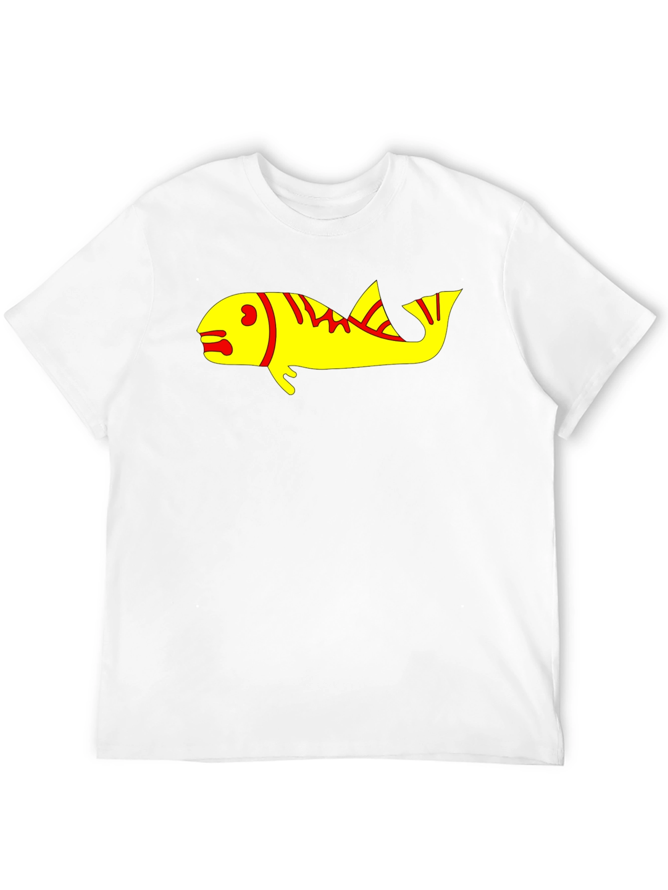 Fish Graphic Black T-Shirt