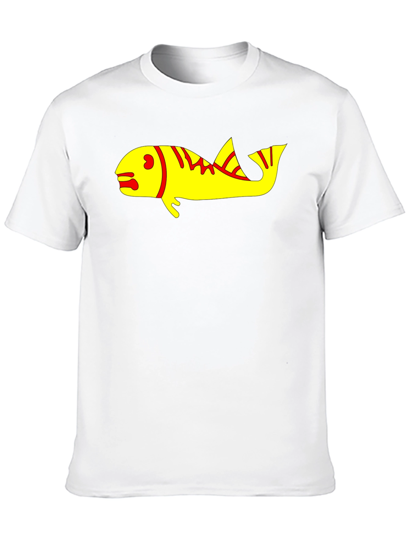 Fish Graphic Black T-Shirt