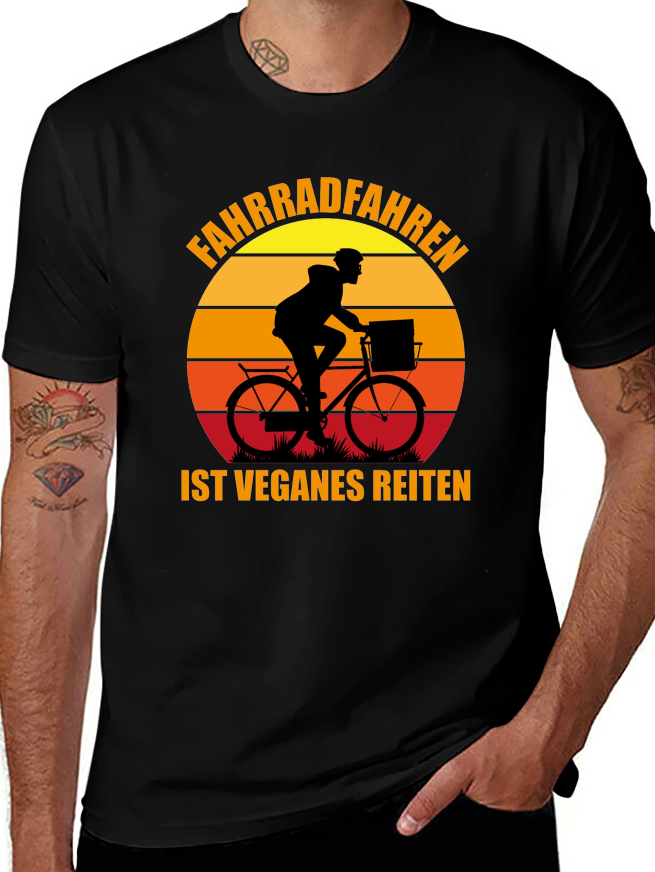 Vegan Riding T-Shirt - Cycling Tee