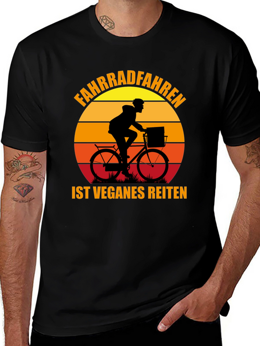 Vegan Riding T-Shirt - Cycling Tee