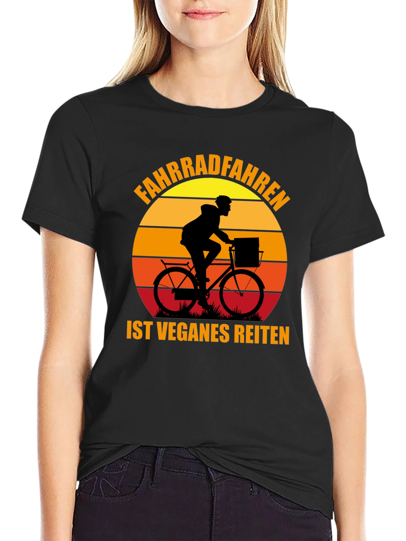 Vegan Riding T-Shirt - Cycling Tee