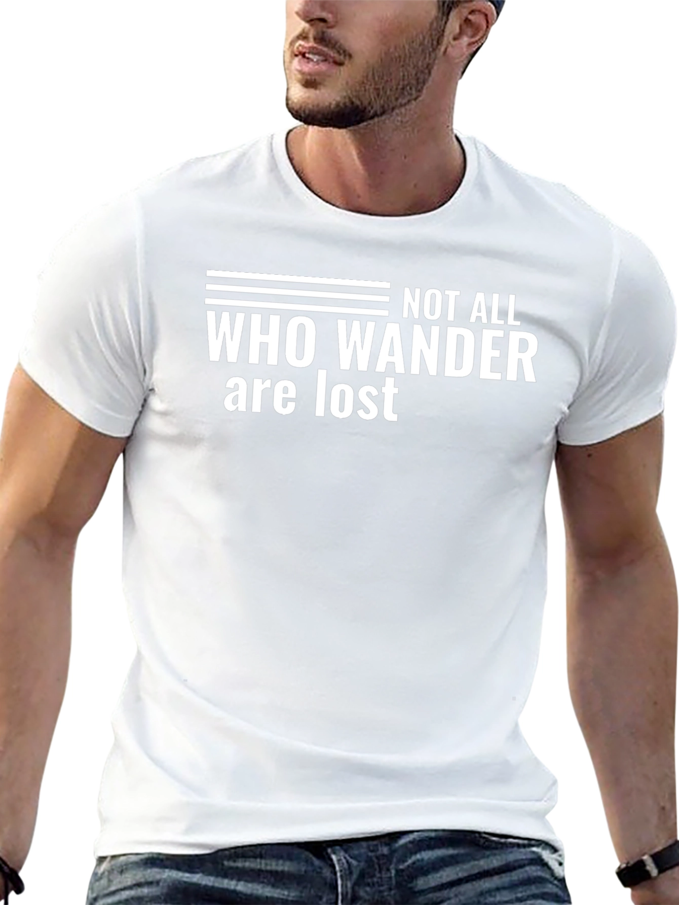 Not All Who Wander Are Lost Graphic Tee