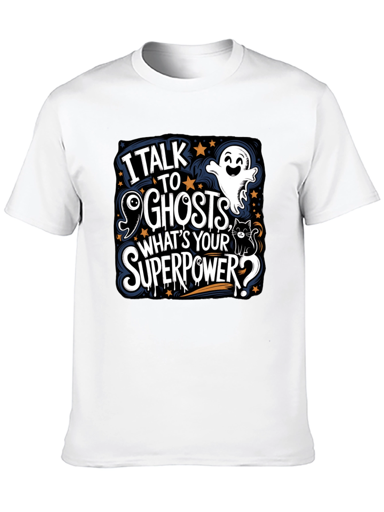 I Talk to Ghosts Graphic Tee