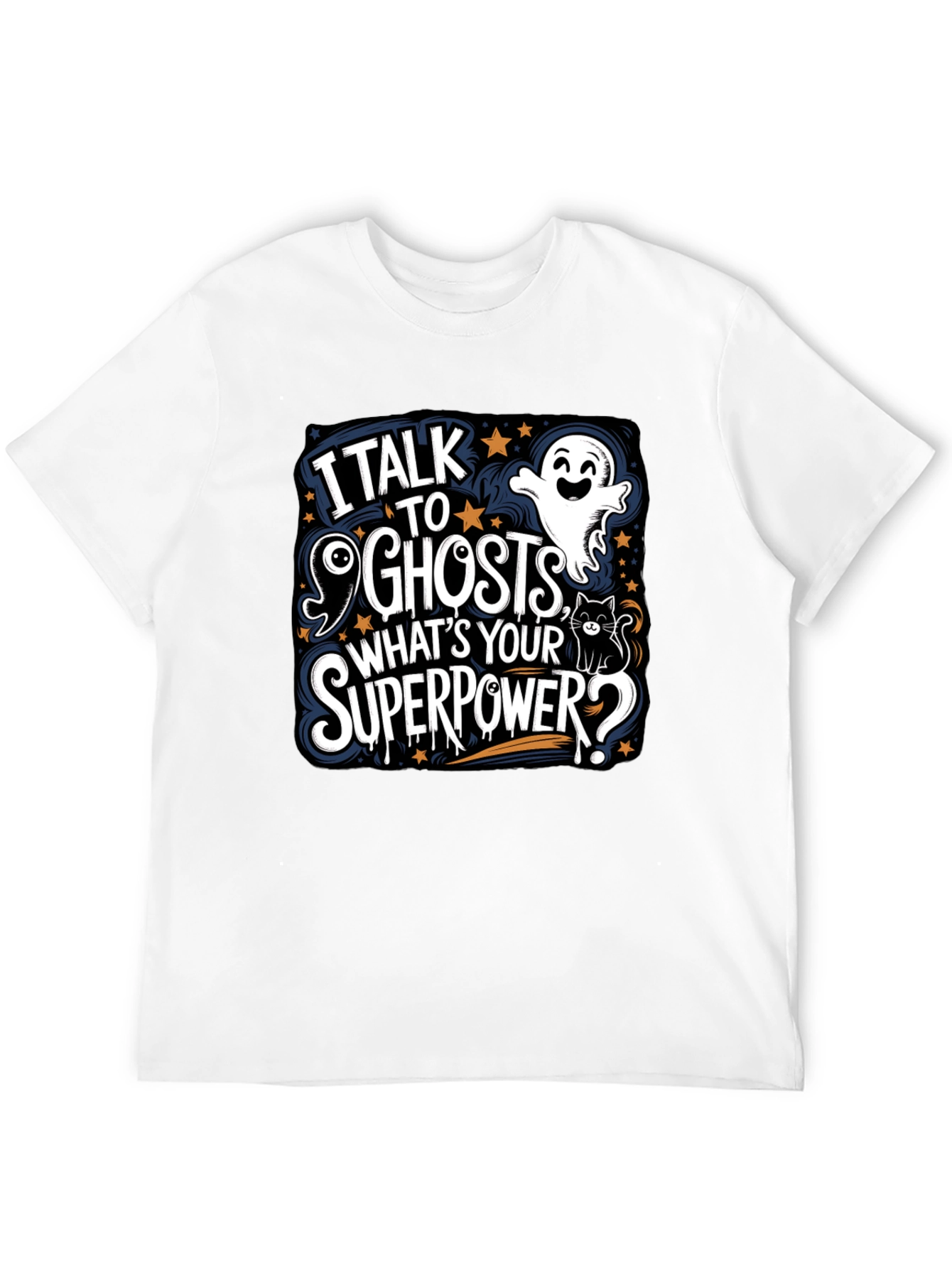 I Talk to Ghosts Graphic Tee