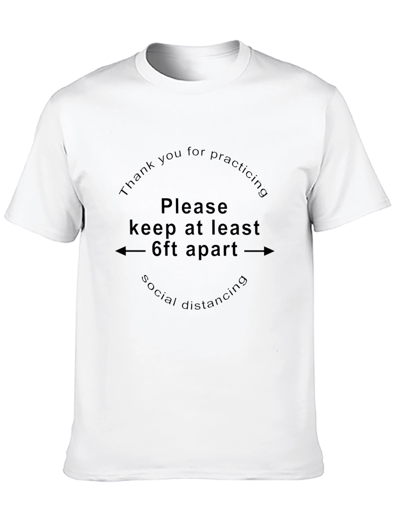 Social Distance Awareness T-Shirt