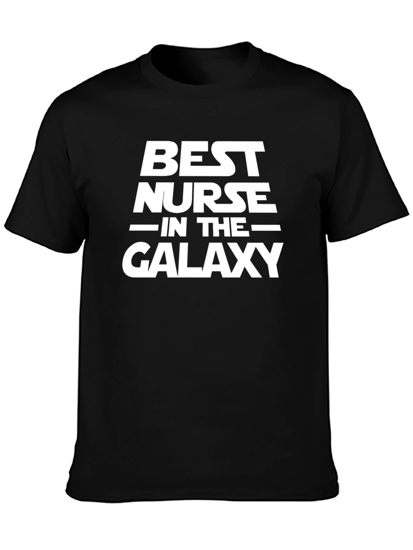 Best Nurse in the Galaxy T-Shirt - Black